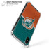 NFL Miami Dolphins Vintage iPhone XS Max Clear Case